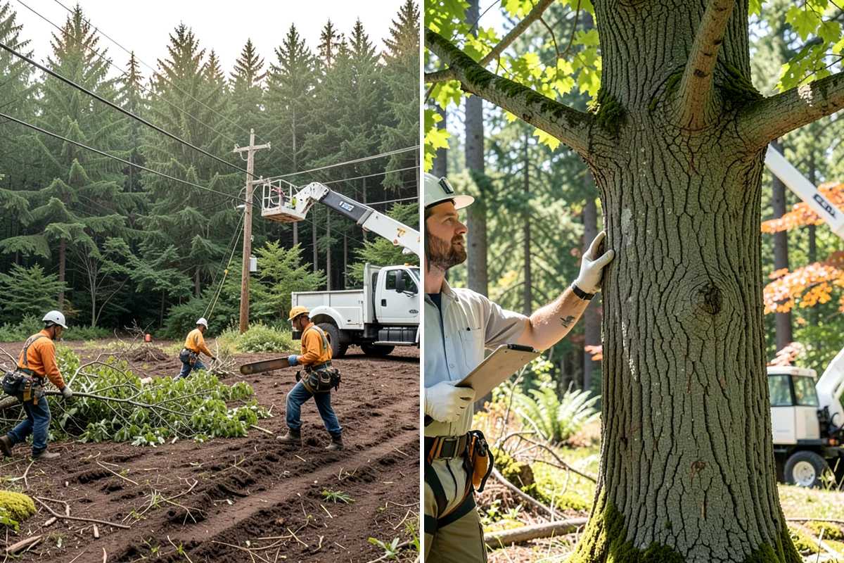 HOA tree management in Normandy Park, King County, WA - Inventory and assess the property's trees