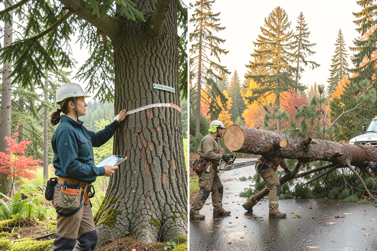 HOA tree management in Oak Harbor, Island County, WA - Inventory and assess the property's trees