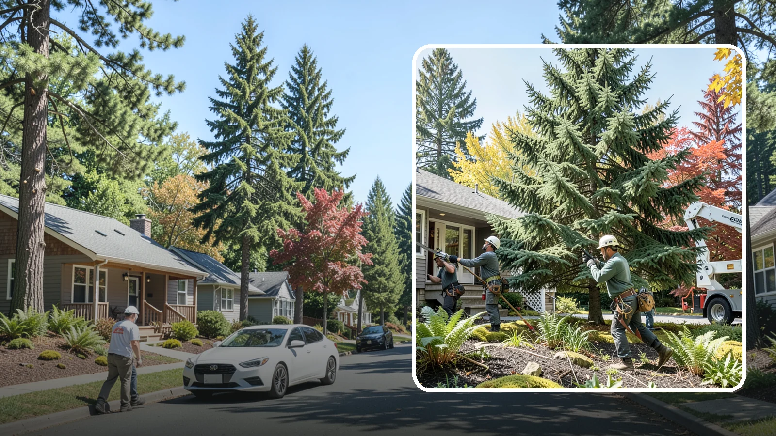 HOA tree management in Orting, Pierce County, WA - Coordinated tree management for homeowner associations.