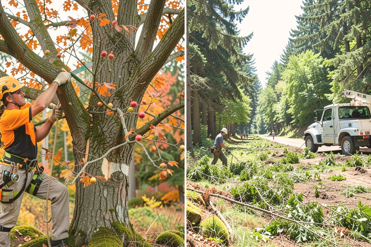 HOA tree management in Orting, Pierce County, WA - Inventory and assess the property's trees