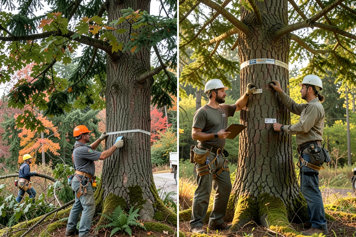 HOA tree management in Pacific, King County, WA - Inventory and assess the property's trees