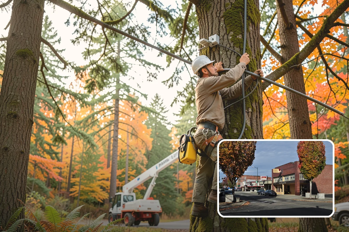 HOA tree management in Puyallup, Pierce County, WA - Keeps trees across a property safe and presentable