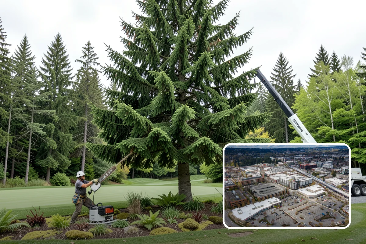 HOA tree management in Redmond, King County, WA - Keeps trees across a property safe and presentable