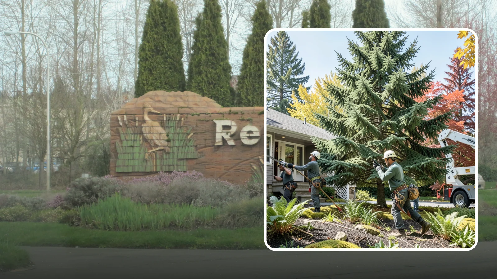 HOA tree management in Renton, King County, WA - Coordinated tree management for homeowner associations.