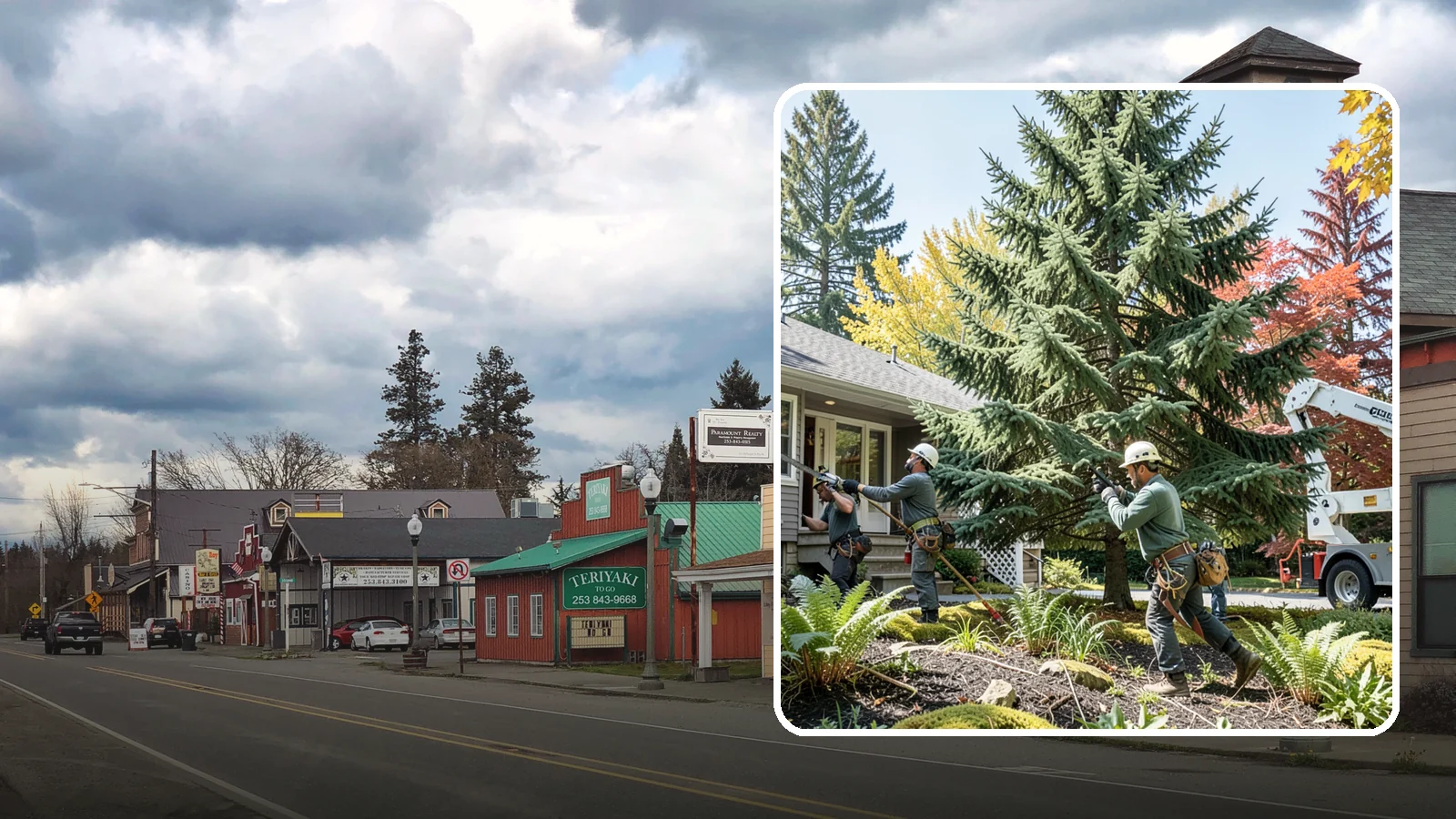 HOA tree management in Roy, Pierce County, WA - Coordinated tree management for homeowner associations.