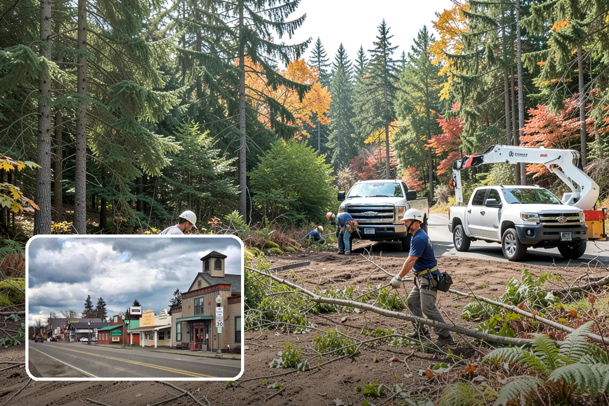 HOA tree management in Roy, Pierce County, WA - Keeps trees across a property safe and presentable