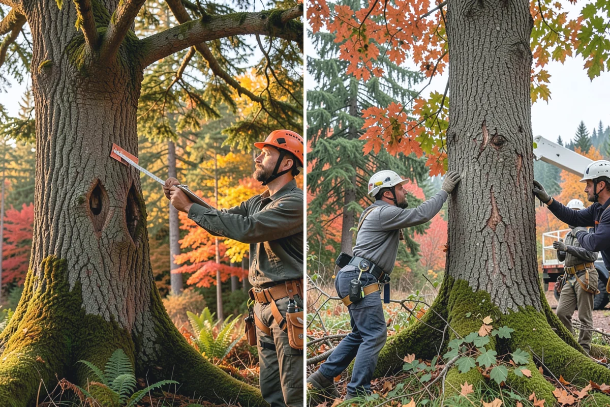 HOA tree management in Roy, Pierce County, WA - Inventory and assess the property's trees