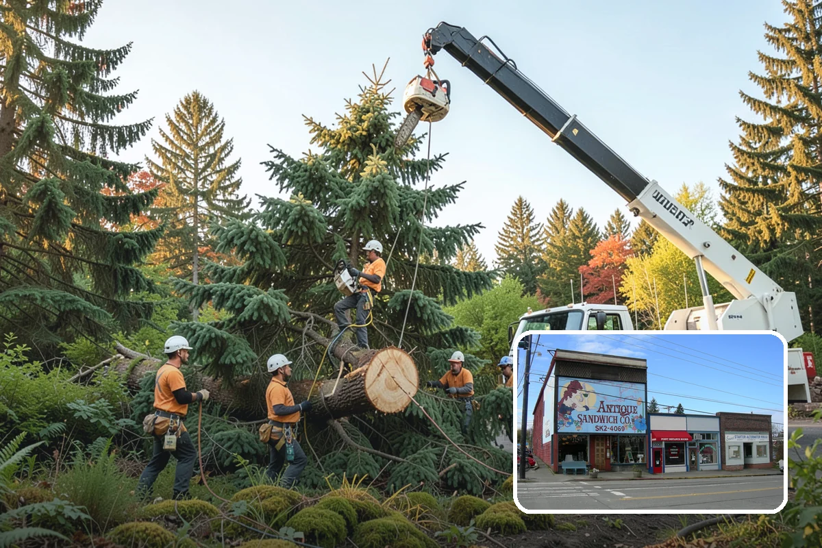 HOA tree management in Ruston, Pierce County, WA - Keeps trees across a property safe and presentable