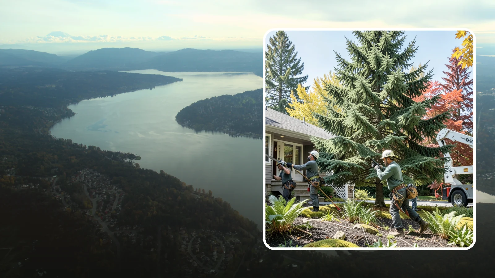 HOA tree management in Sammamish, King County, WA - Coordinated tree management for homeowner associations.