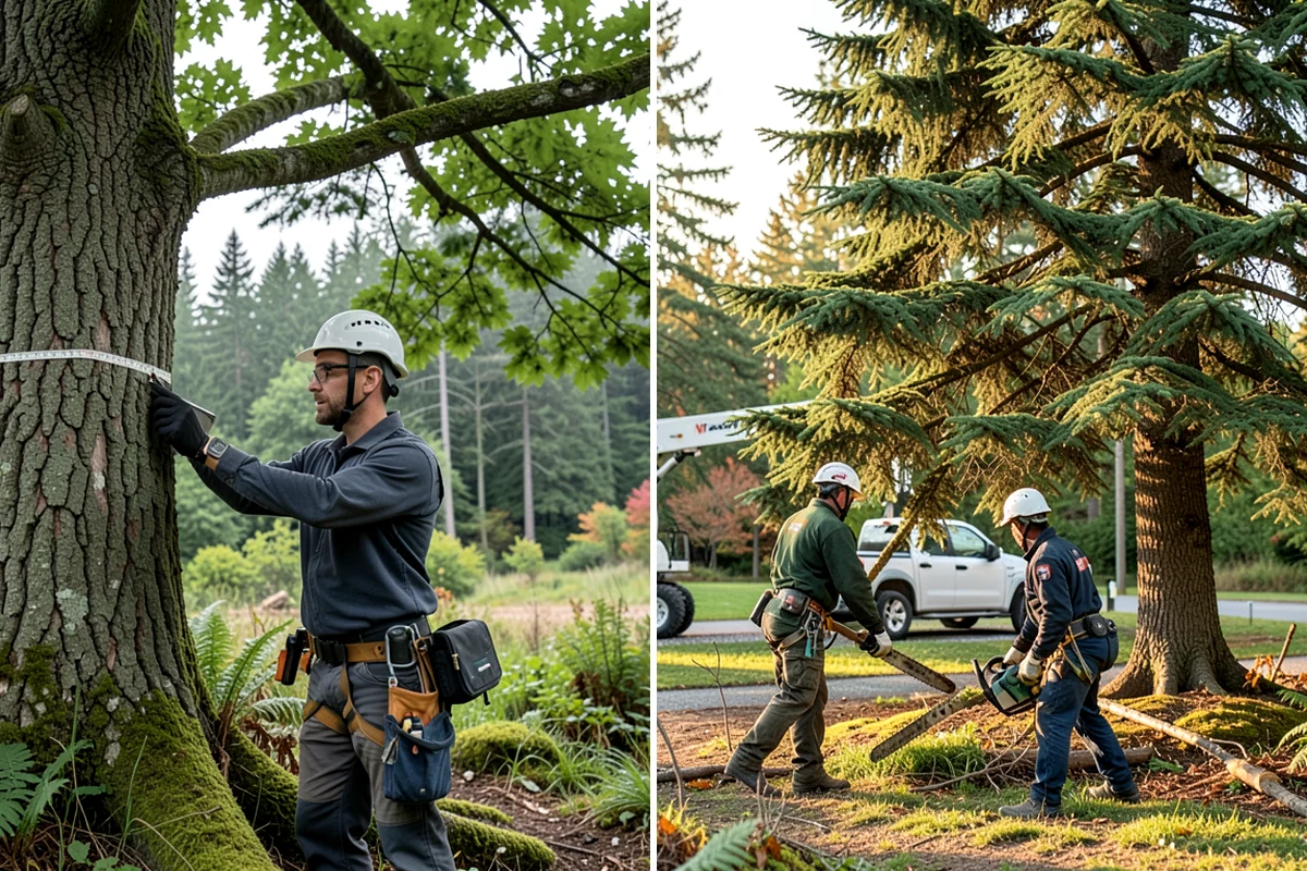HOA tree management in Shoreline, King County, WA - Inventory and assess the property's trees