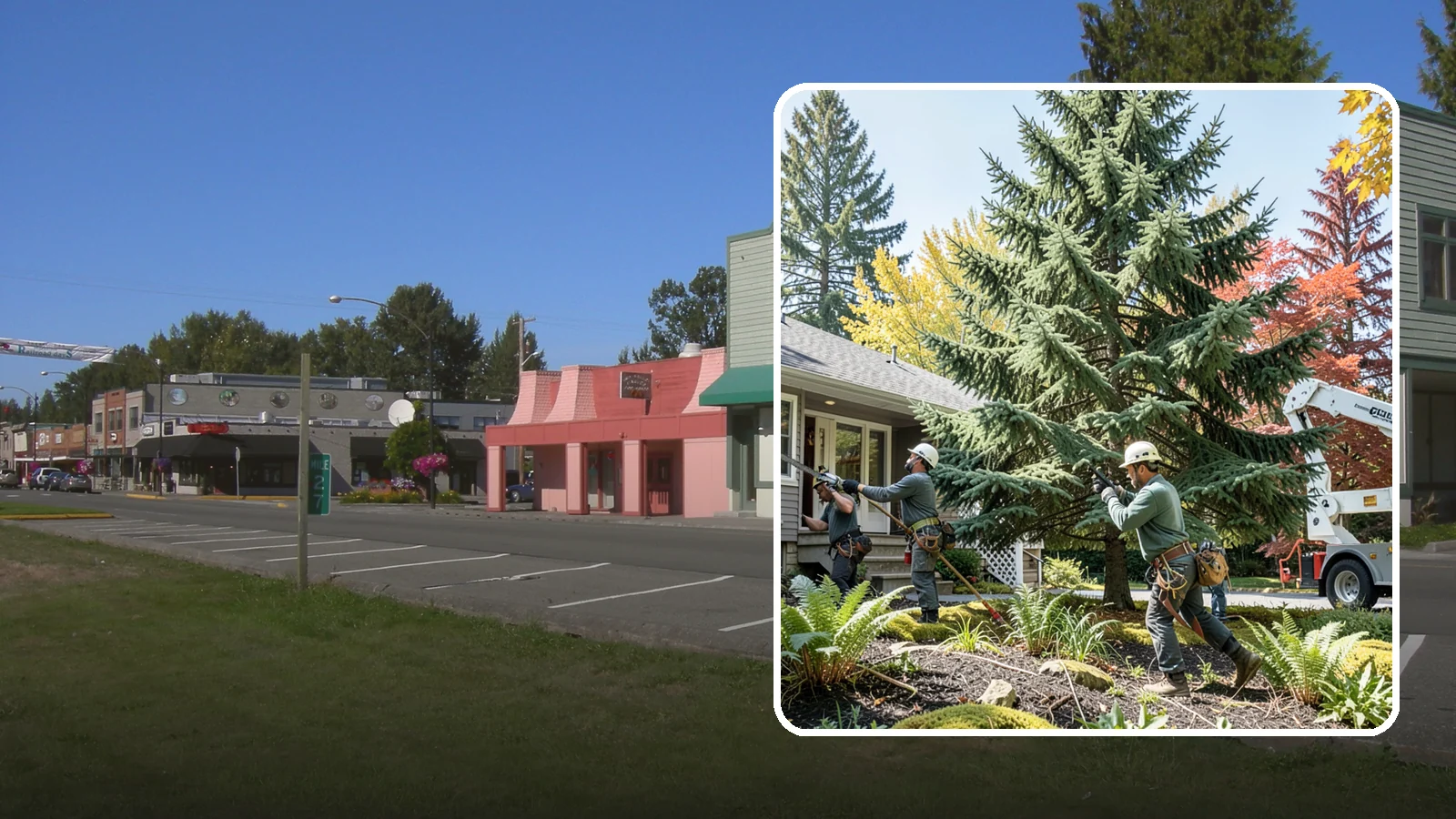 HOA tree management in Snoqualmie, King County, WA - Coordinated tree management for homeowner associations.