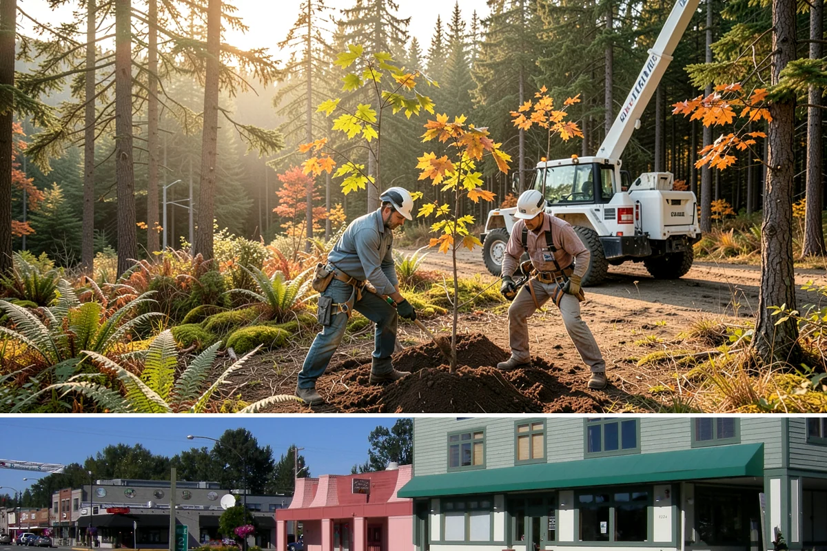 HOA tree management in Snoqualmie, King County, WA - Work is performed year-round following recognized arboricultural standards, with methods matched to specific species and site...