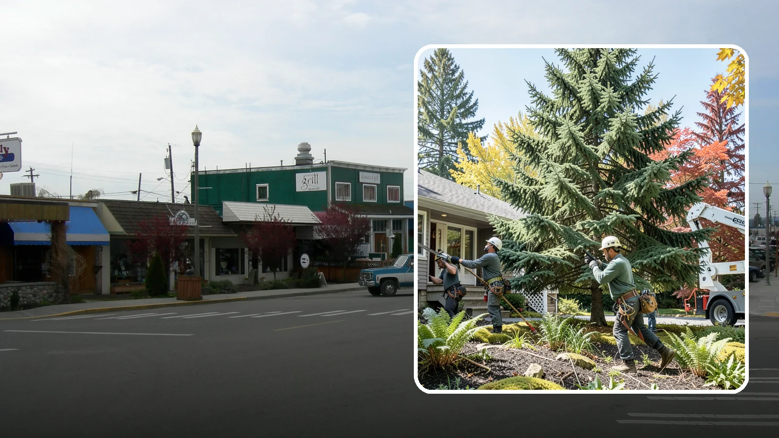HOA tree management in Stanwood, Snohomish County, WA - Coordinated tree management for homeowner associations.