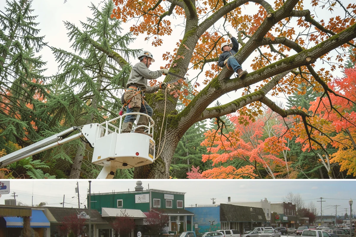 HOA tree management in Stanwood, Snohomish County, WA - Work is performed year-round following recognized arboricultural standards, with methods matched to specific species and site...