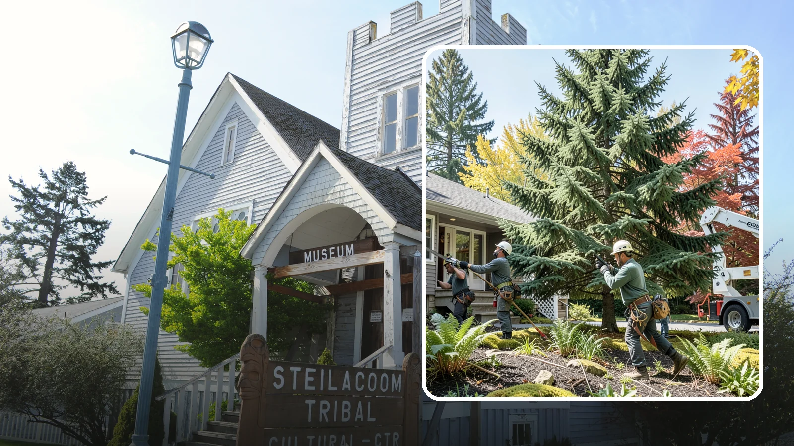 HOA tree management in Steilacoom, Pierce County, WA - Coordinated tree management for homeowner associations.