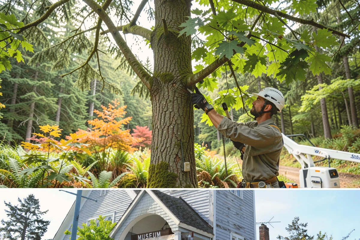 HOA tree management in Steilacoom, Pierce County, WA - Work is performed year-round following recognized arboricultural standards, with methods matched to specific species and site...