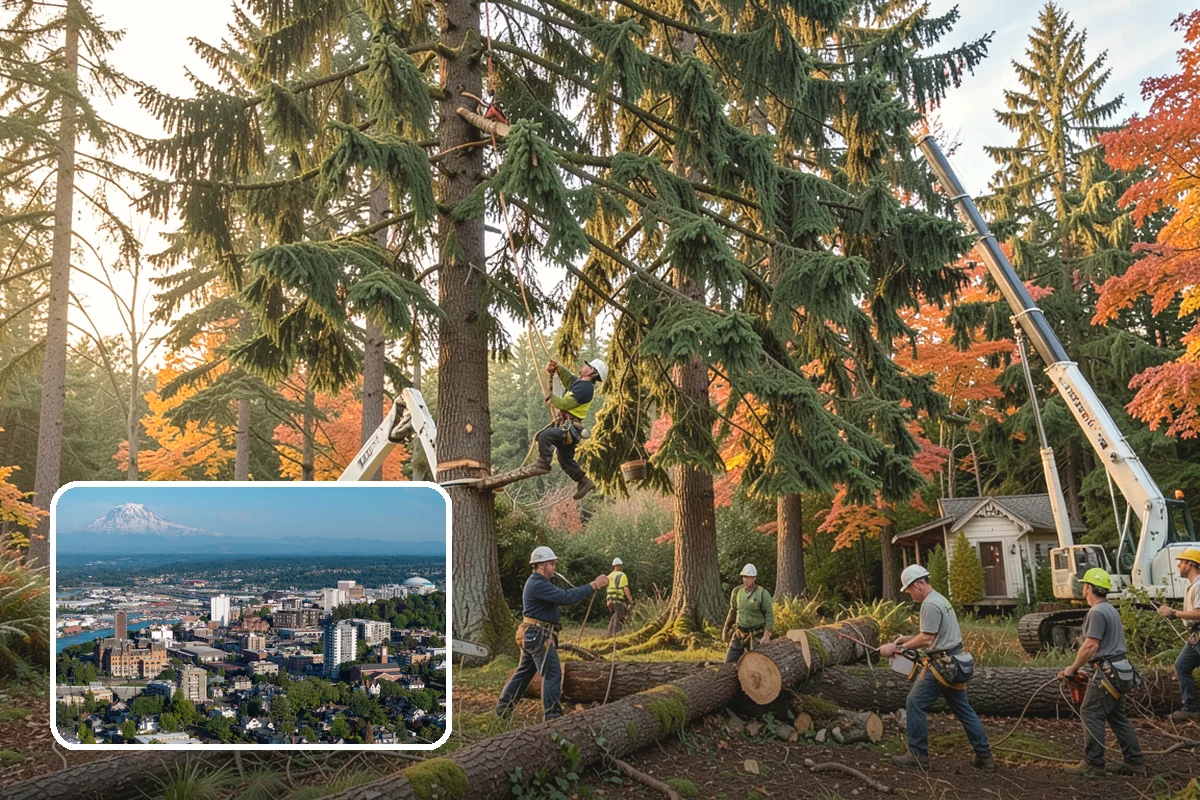 HOA tree management in Tacoma, Pierce County, WA - Keeps trees across a property safe and presentable