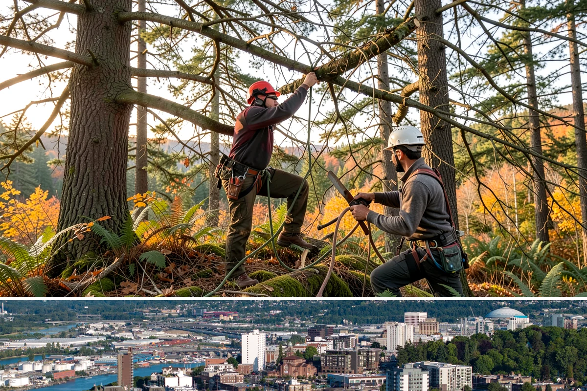 HOA tree management in Tacoma, Pierce County, WA - Work is performed year-round following recognized arboricultural standards, with methods matched to specific species and site...