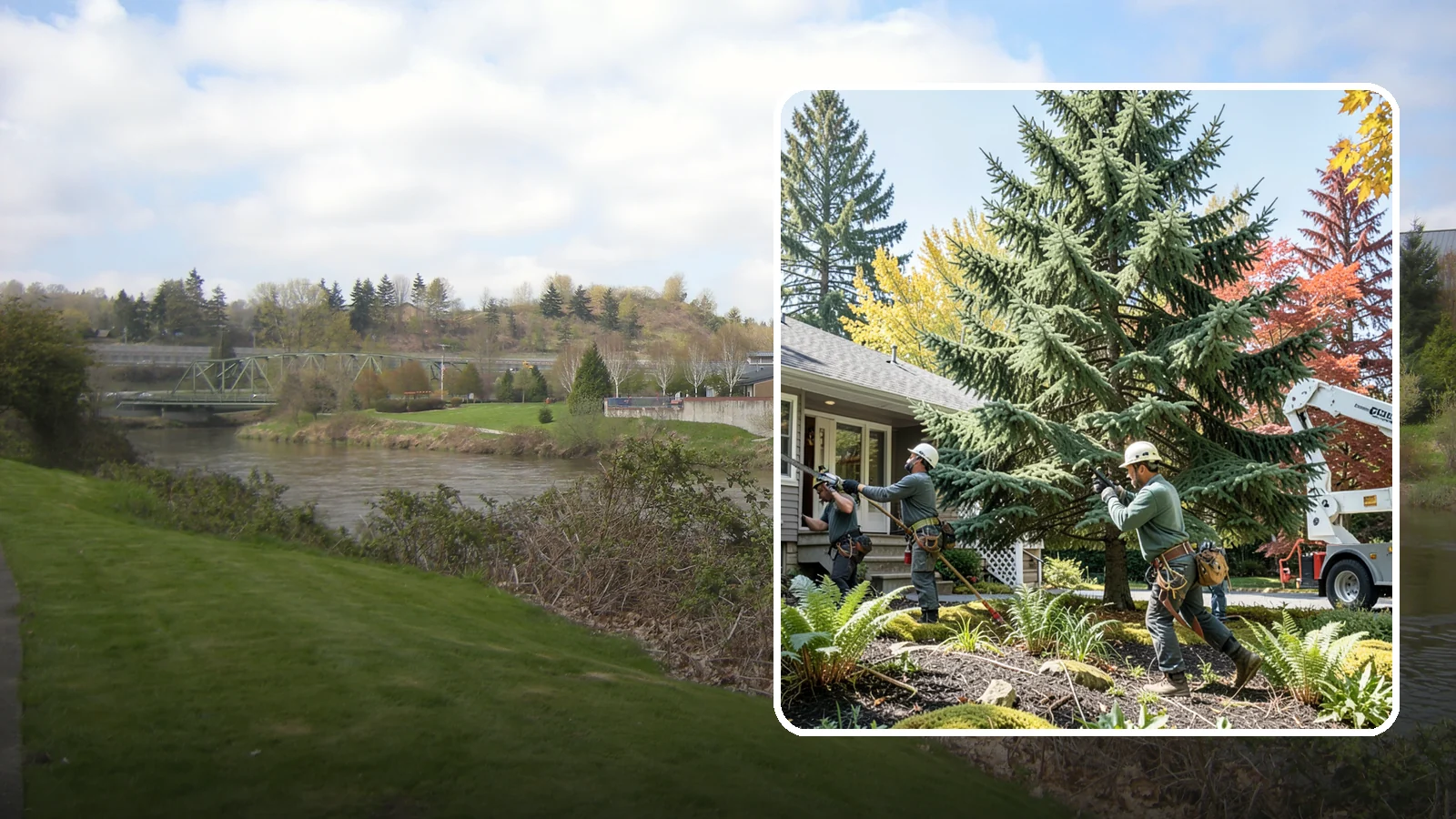 HOA tree management in Tukwila, King County, WA - Coordinated tree management for homeowner associations.
