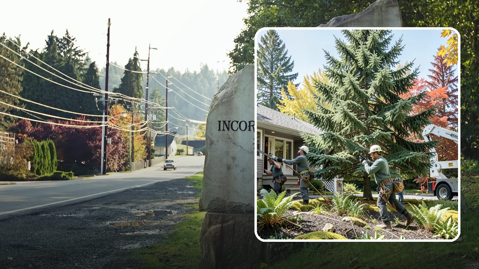 HOA tree management in Wilkeson, Pierce County, WA - Coordinated tree management for homeowner associations.