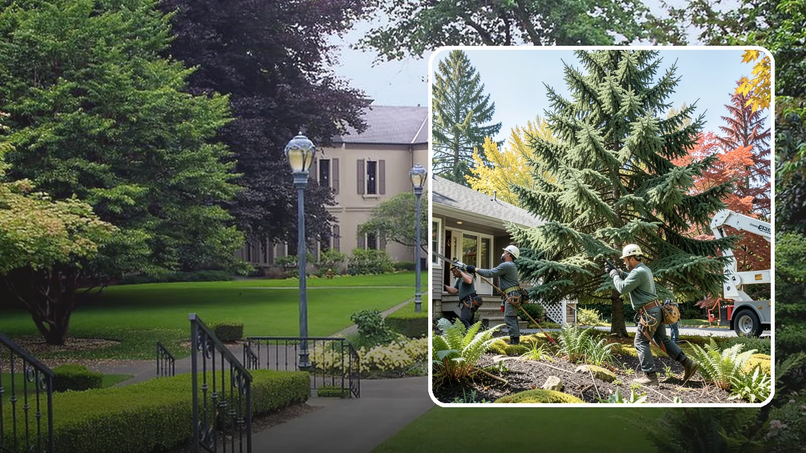 HOA tree management in Woodinville, King County, WA - Coordinated tree management for homeowner associations.