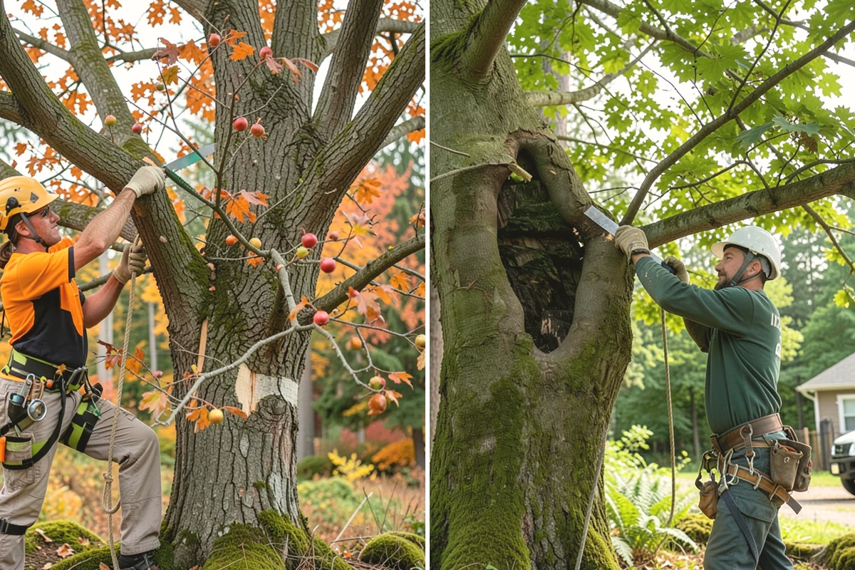 HOA tree management in Yarrow Point, King County, WA - Inventory and assess the property's trees