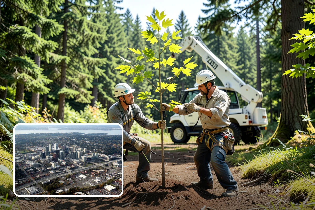 Insect diagnosis in Bellevue, King County, WA - Supports long-term tree health and stability