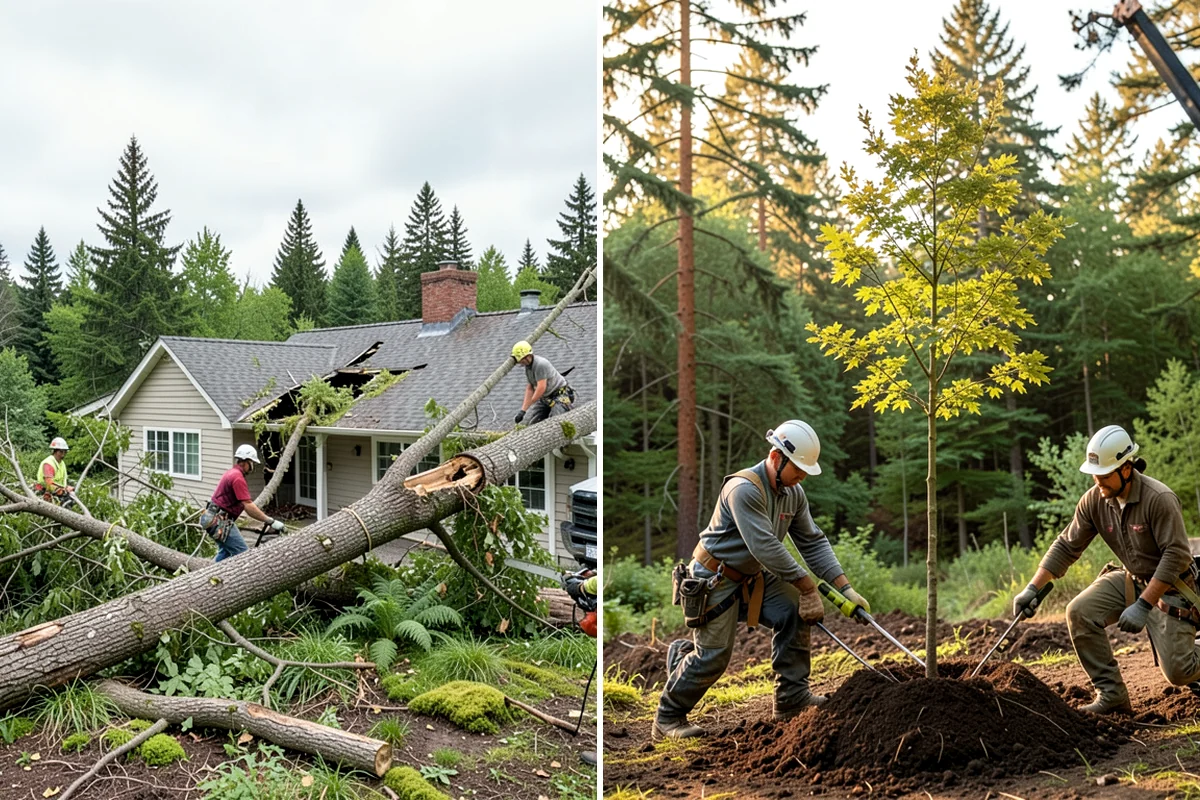 Insect diagnosis in Fircrest, Pierce County, WA - Inspect the tree and its site
