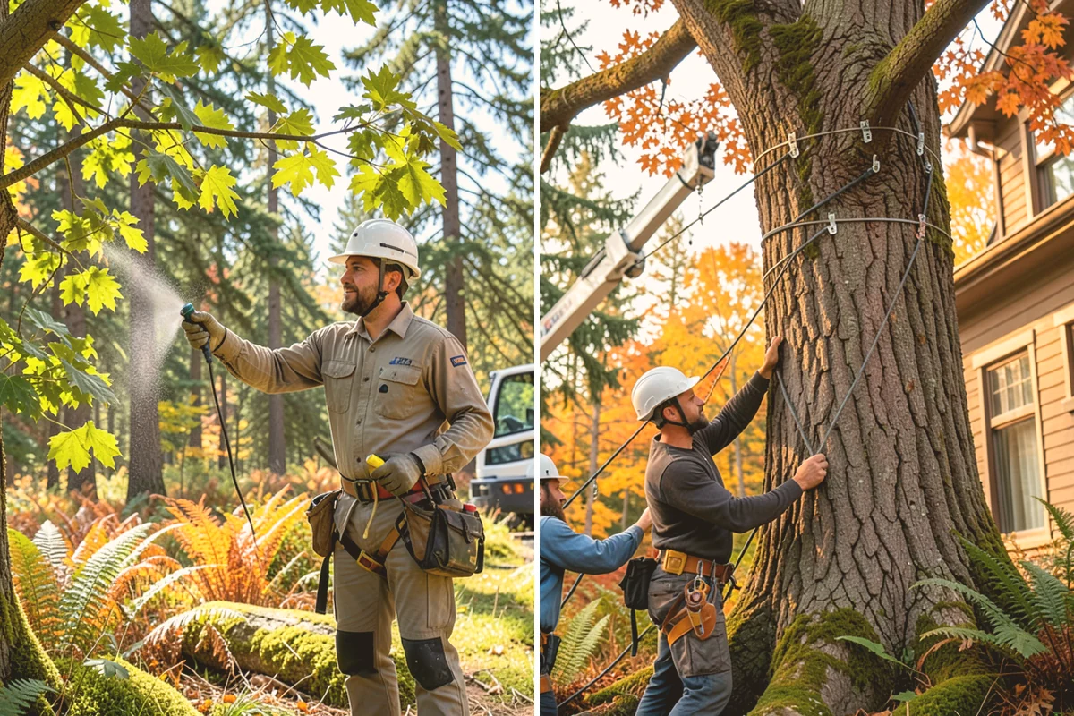 Insect diagnosis in Kent, King County, WA - Inspect the tree and its site