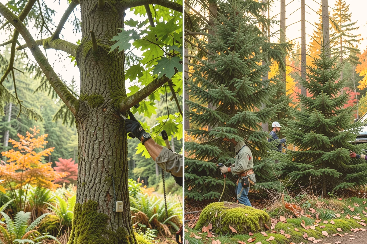 Insect diagnosis in Kirkland, King County, WA - Inspect the tree and its site