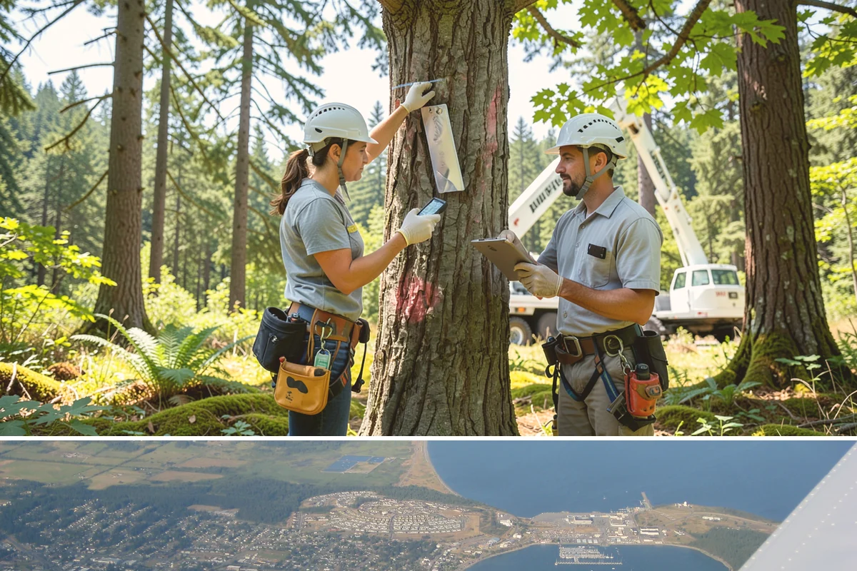 Insect diagnosis in Oak Harbor, Island County, WA - This service can be performed year-round in the Puget Sound climate but may require air excavation tools during wet seasons to...