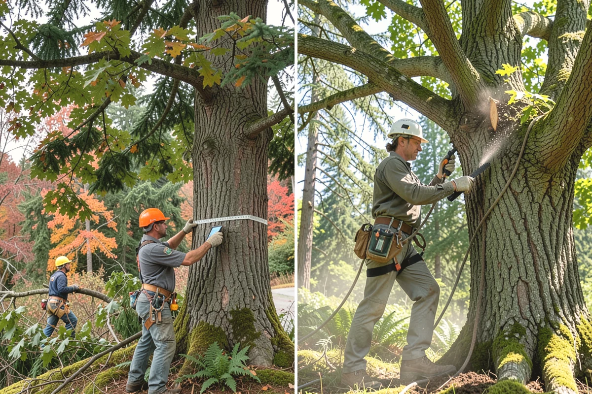 Insect diagnosis in Steilacoom, Pierce County, WA - Inspect the tree and its site