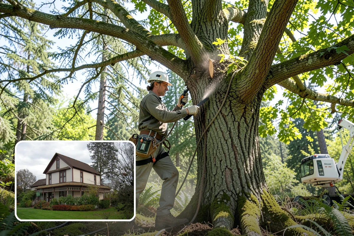 Insect diagnosis in Sumner, Pierce County, WA - Supports long-term tree health and stability