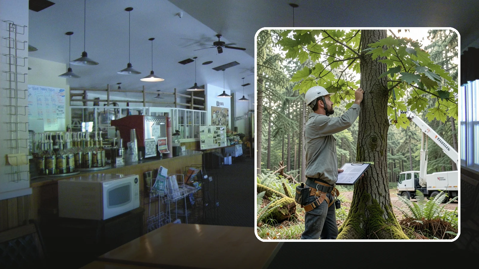 Insurance claim documentation in Black Diamond, King County, WA - The documentation of tree damage for insurance claims.