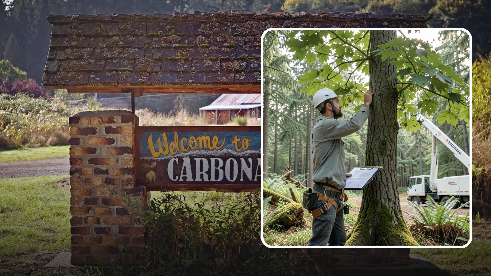 Insurance claim documentation in Carbonado, Pierce County, WA - The documentation of tree damage for insurance claims.