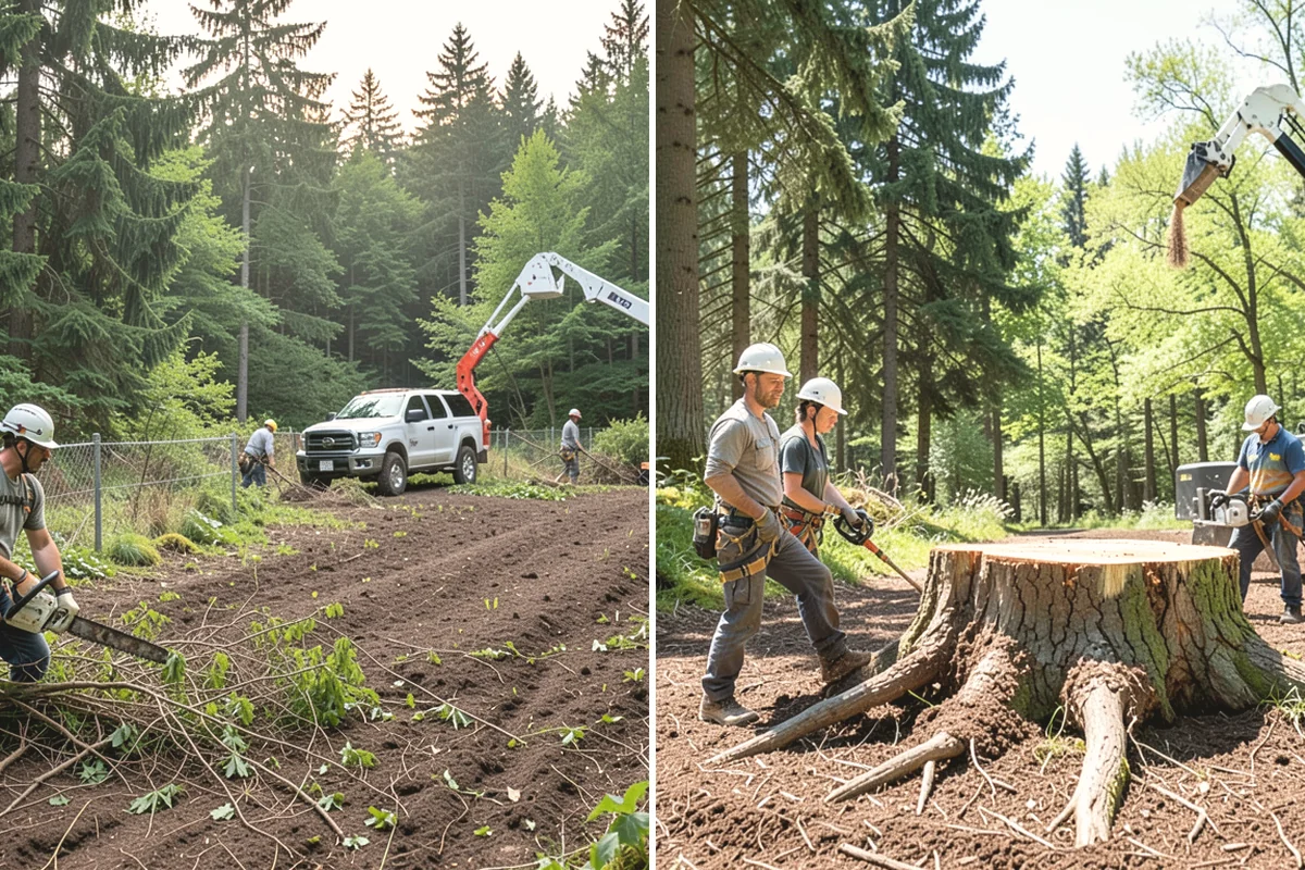 Insurance claim documentation in Covington, King County, WA - Gather site and tree information
