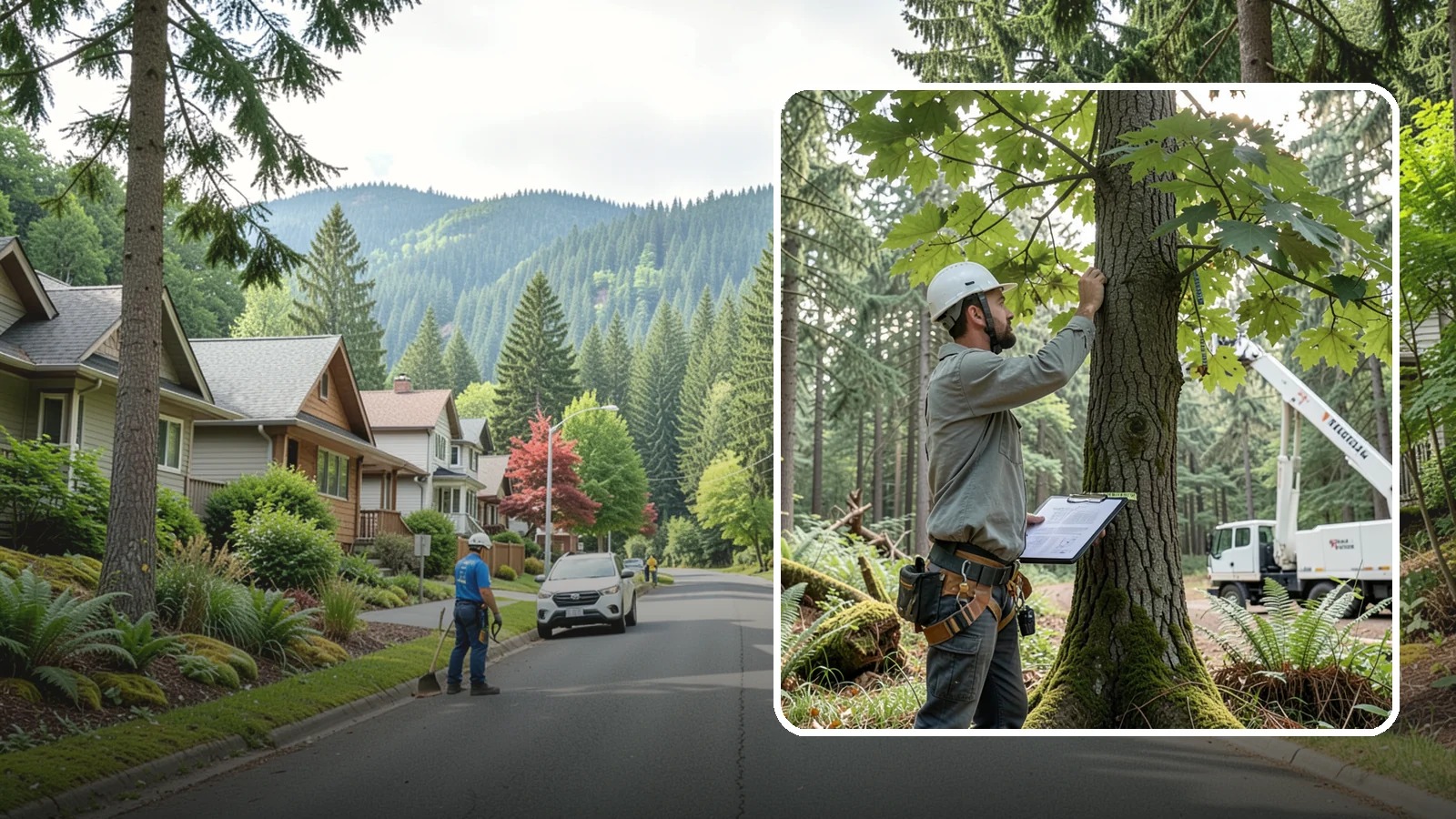 Insurance claim documentation in Darrington, Snohomish County, WA - The documentation of tree damage for insurance claims.