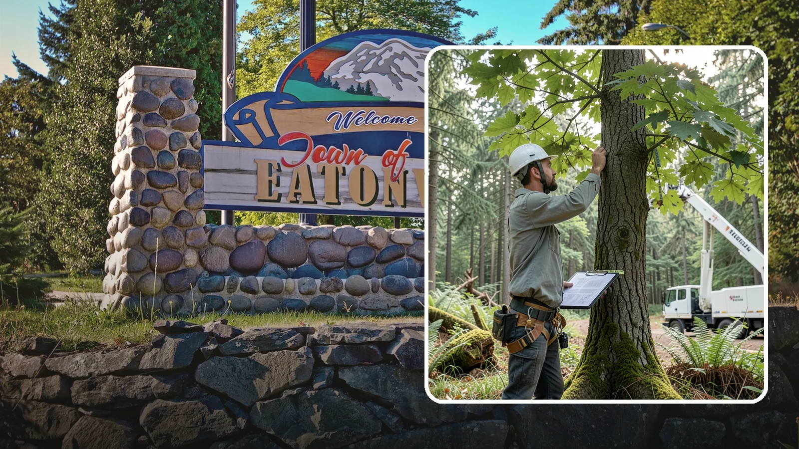 Insurance claim documentation in Eatonville, Pierce County, WA - The documentation of tree damage for insurance claims.
