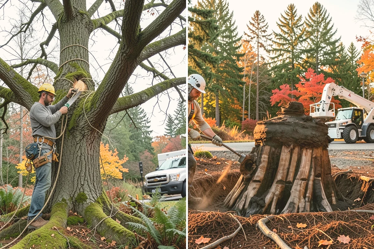 Insurance claim documentation in Eatonville, Pierce County, WA - Gather site and tree information