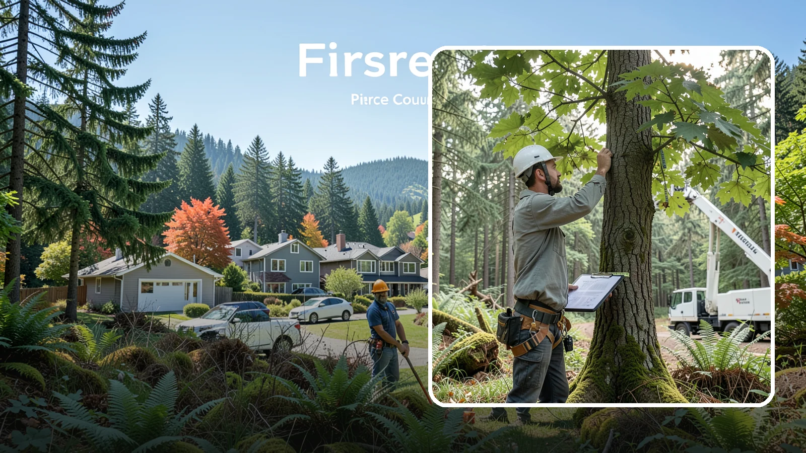 Insurance claim documentation in Fircrest, Pierce County, WA - The documentation of tree damage for insurance claims.