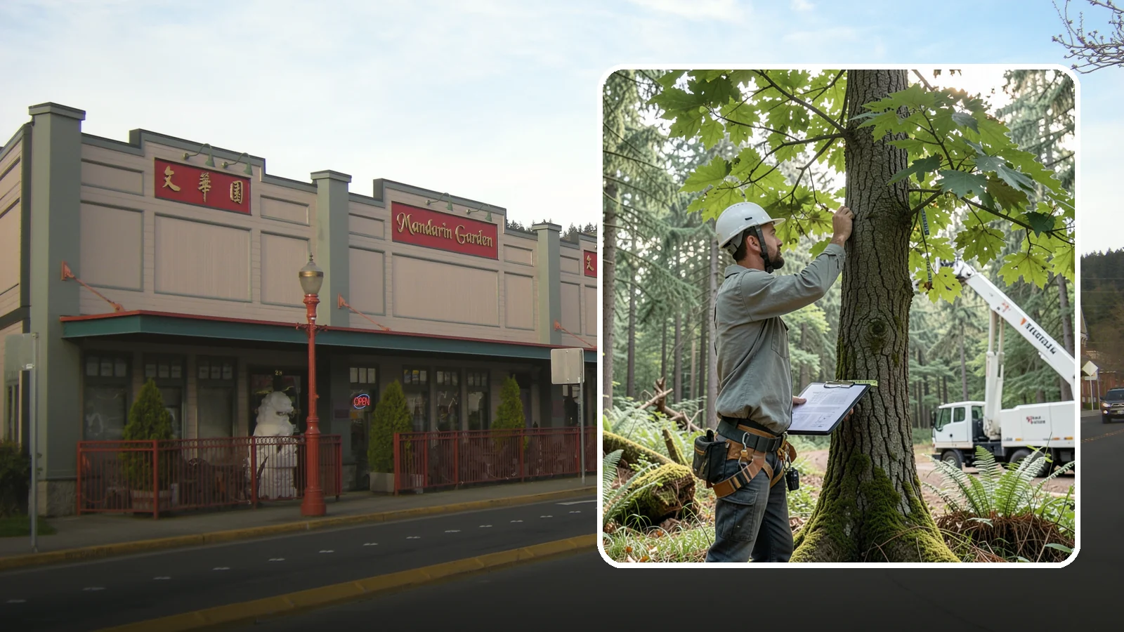 Insurance claim documentation in Issaquah, King County, WA - The documentation of tree damage for insurance claims.