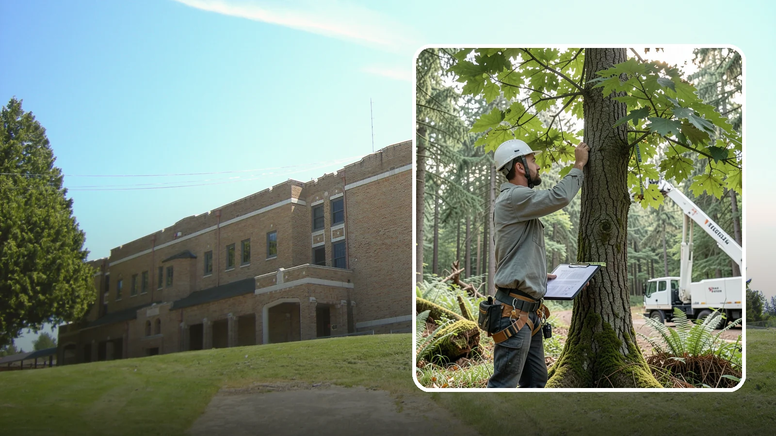 Insurance claim documentation in Maple Valley, King County, WA - The documentation of tree damage for insurance claims.