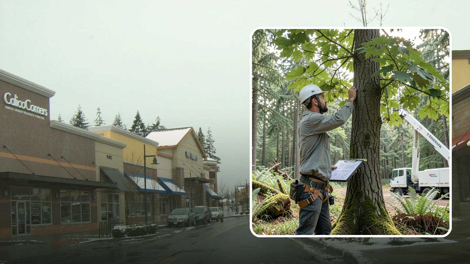 Insurance claim documentation in Mill Creek, Snohomish County, WA - The documentation of tree damage for insurance claims.