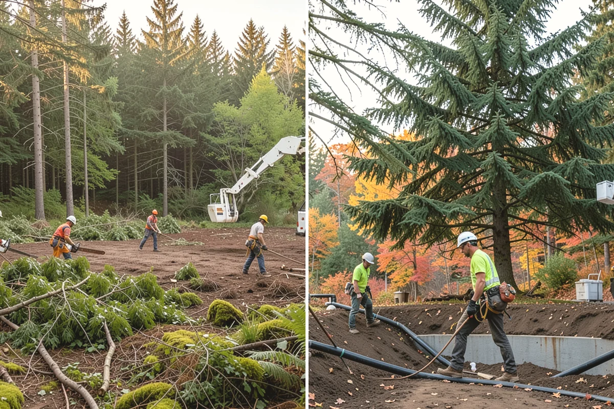 Insurance claim documentation in Mill Creek, Snohomish County, WA - Gather site and tree information