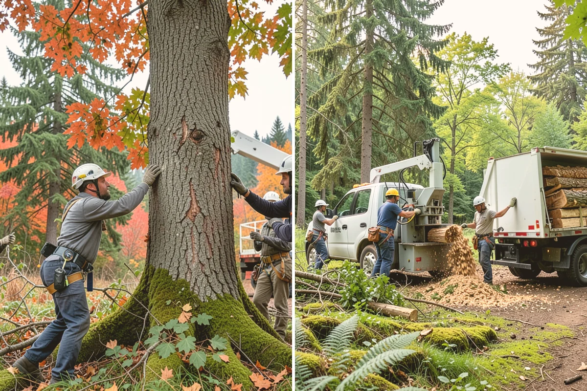 Insurance claim documentation in Mount Vernon, Skagit County, WA - Gather site and tree information