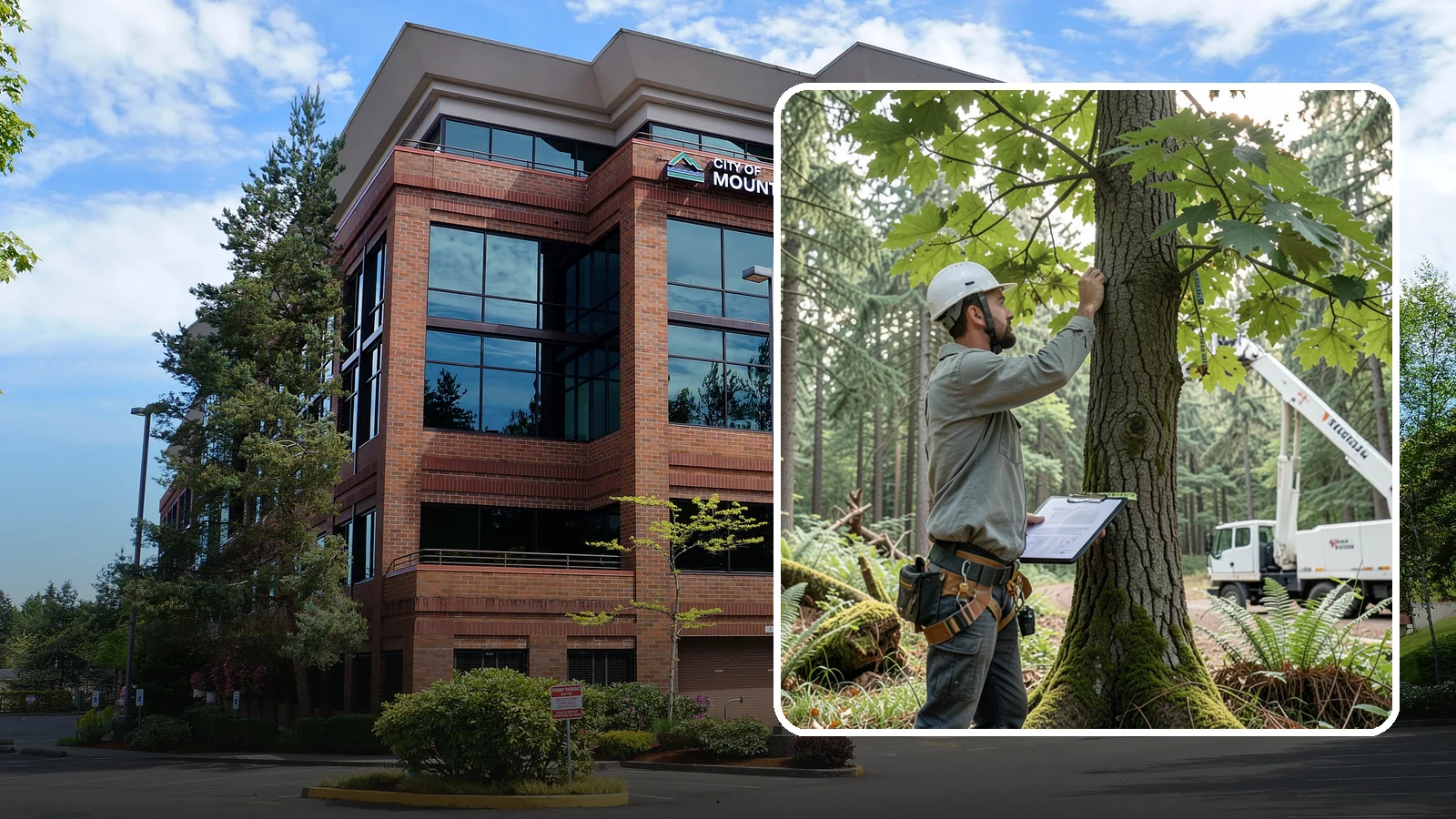 Insurance claim documentation in Mountlake Terrace, Snohomish County, WA - The documentation of tree damage for insurance claims.
