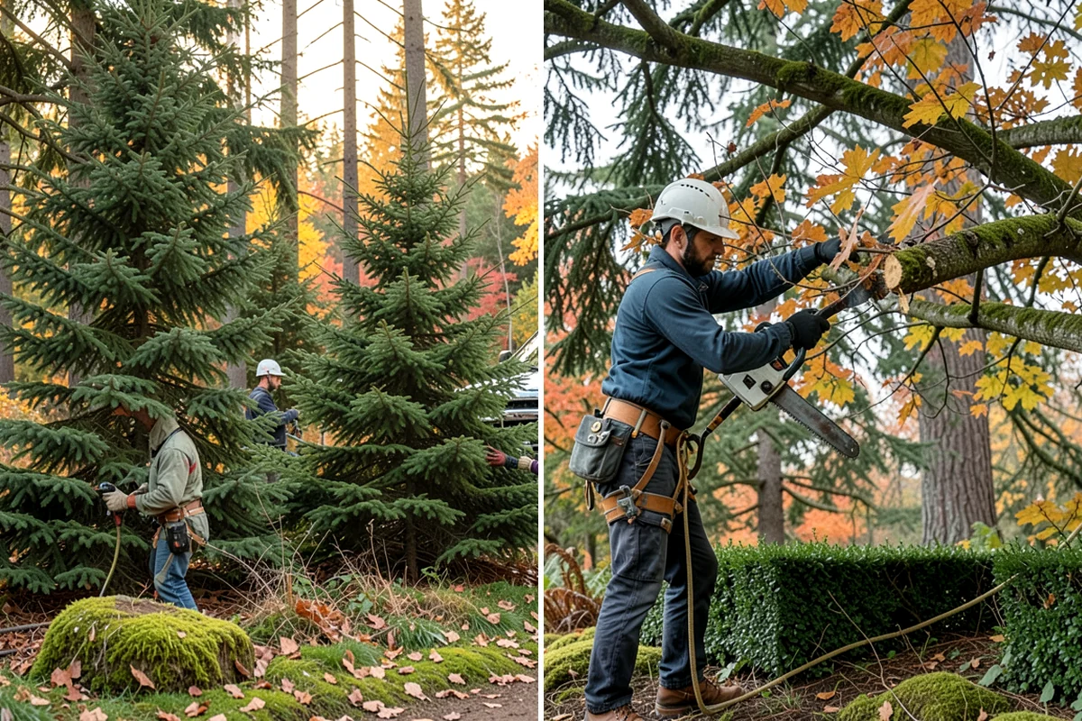 Insurance claim documentation in Sedro-Woolley, Skagit County, WA - Gather site and tree information