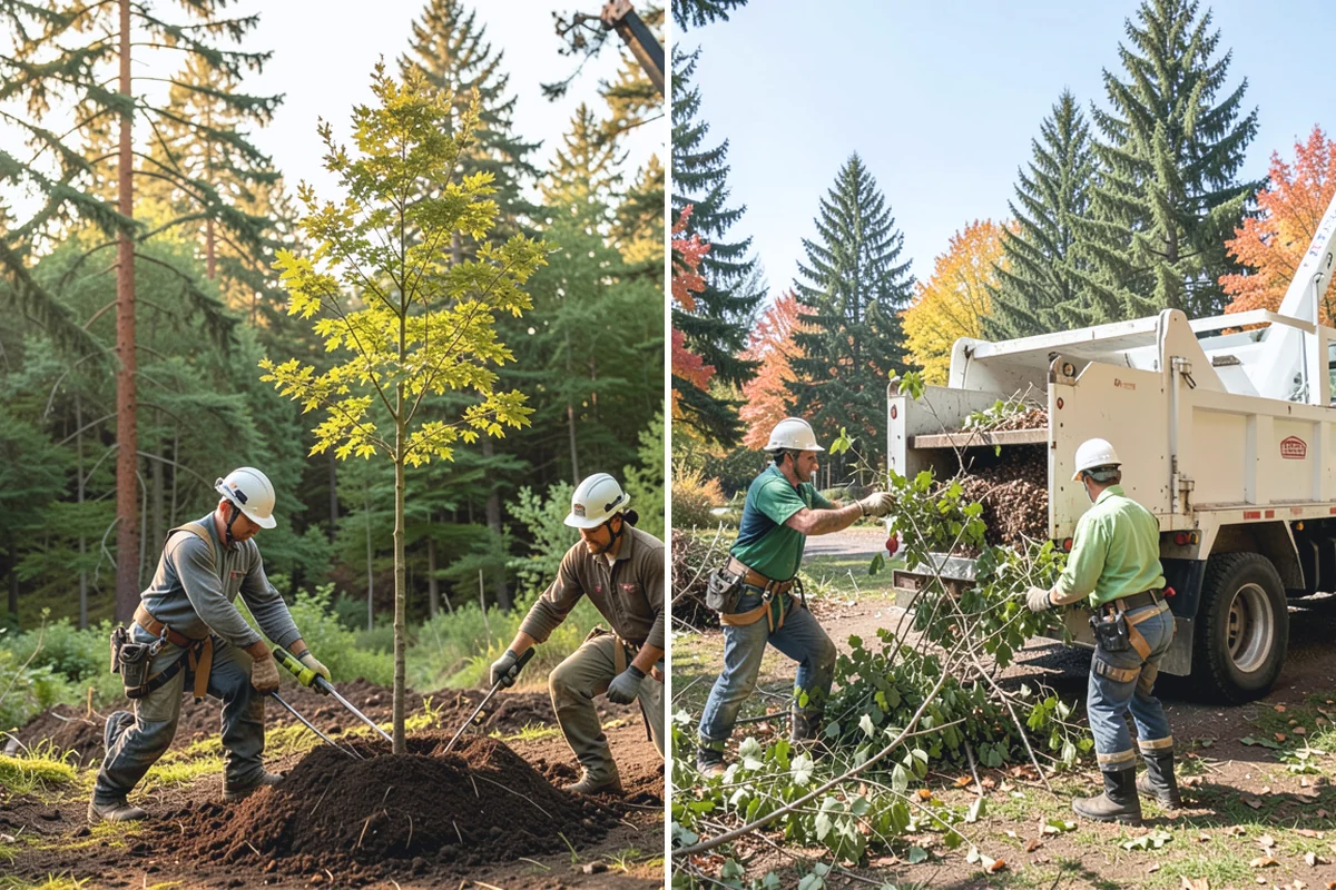 Insurance claim documentation in Skykomish, King County, WA - Gather site and tree information