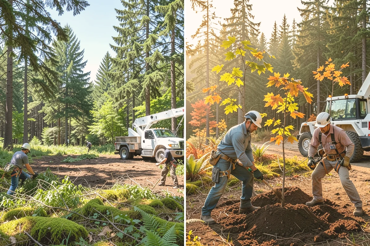Insurance claim documentation in Snohomish, Snohomish County, WA - Gather site and tree information