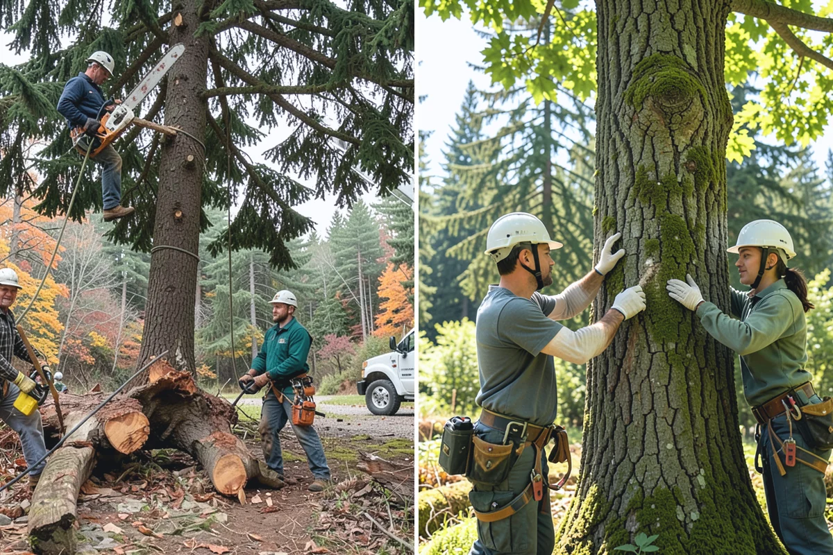 Insurance claim documentation in Sumner, Pierce County, WA - Gather site and tree information